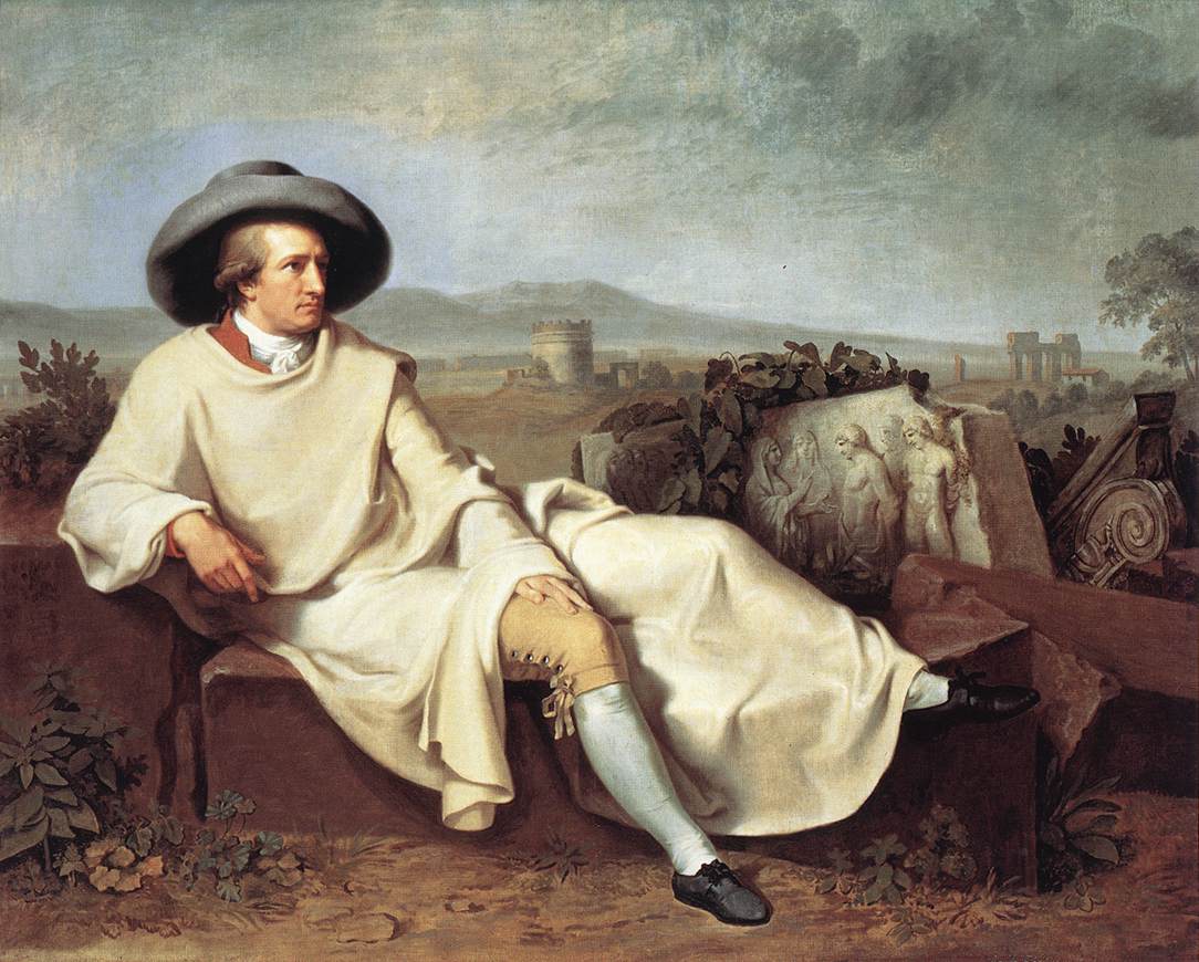 Goethe by TISCHBEIN, Johann Heinrich Wilhelm